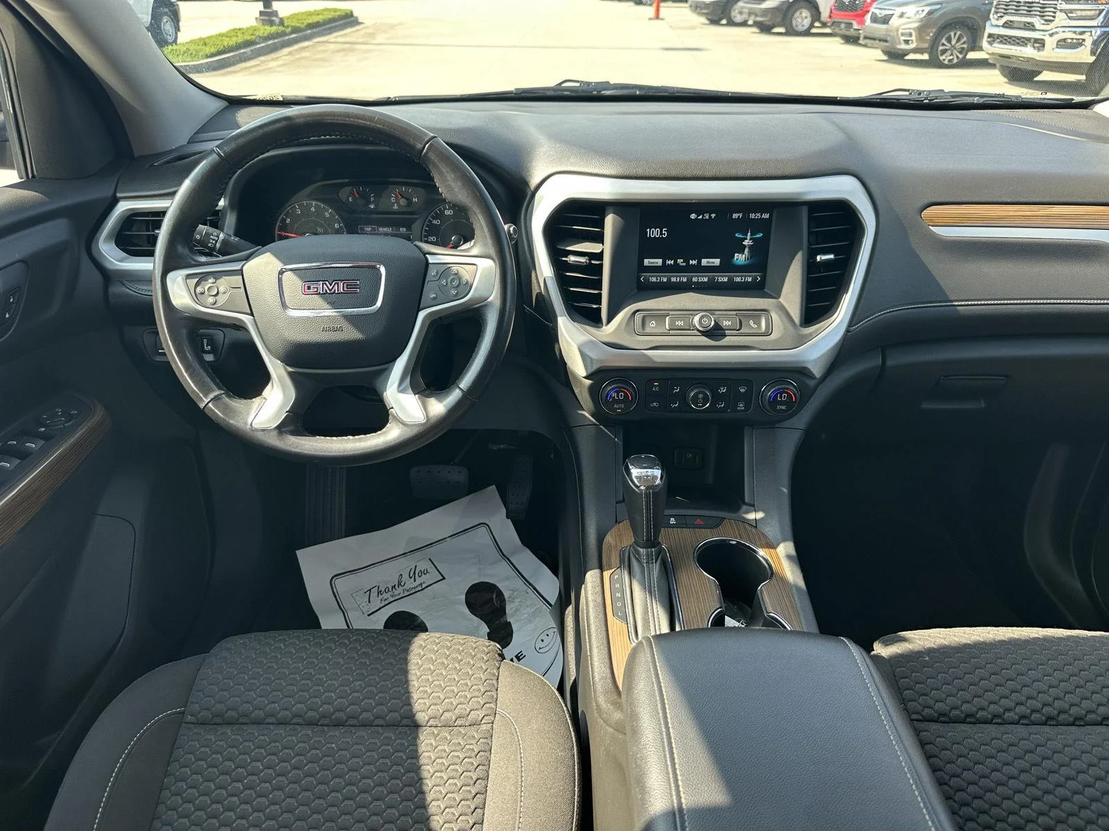 Used 2019 EBONY TWILIGHT METALLIC GMC SLE image 12