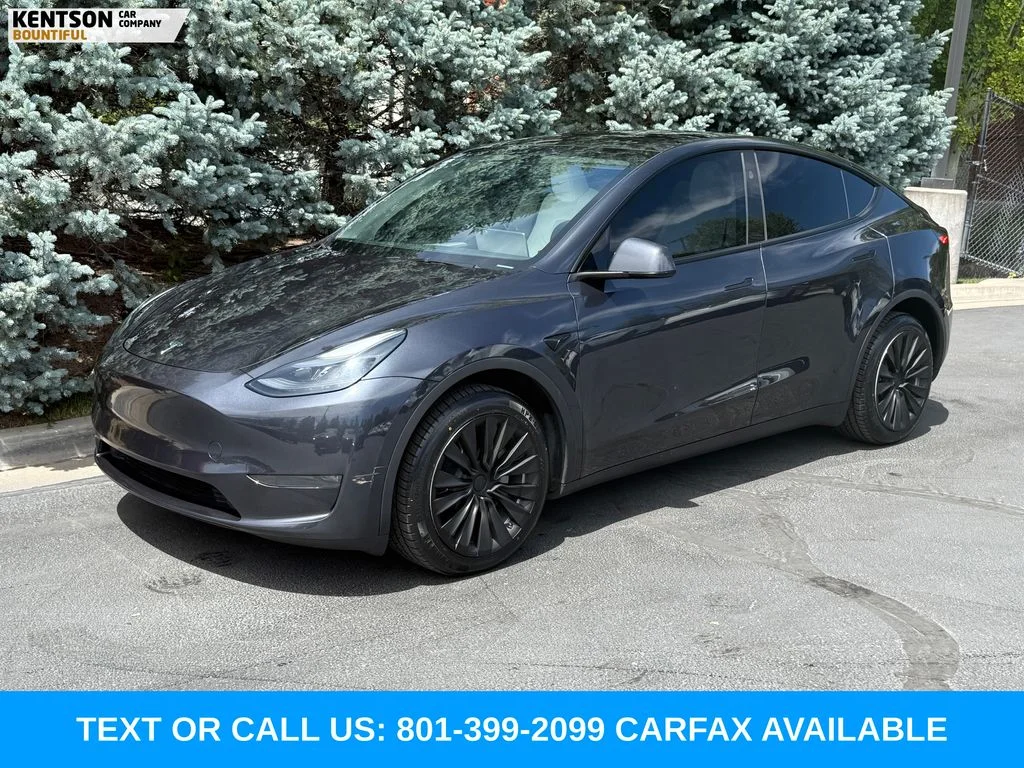 Used 2024 Gray Tesla Long Range image 1