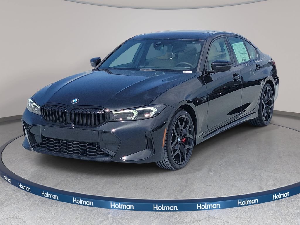 New 2026 Black Sapphire Metallic BMW 330i image 1