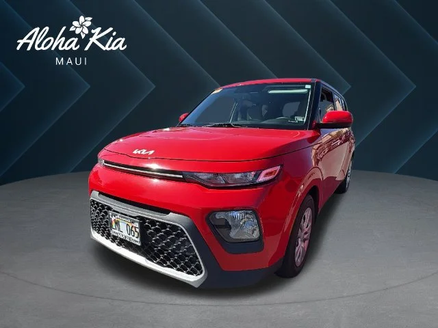 Used 2022 Red Kia LX image 1