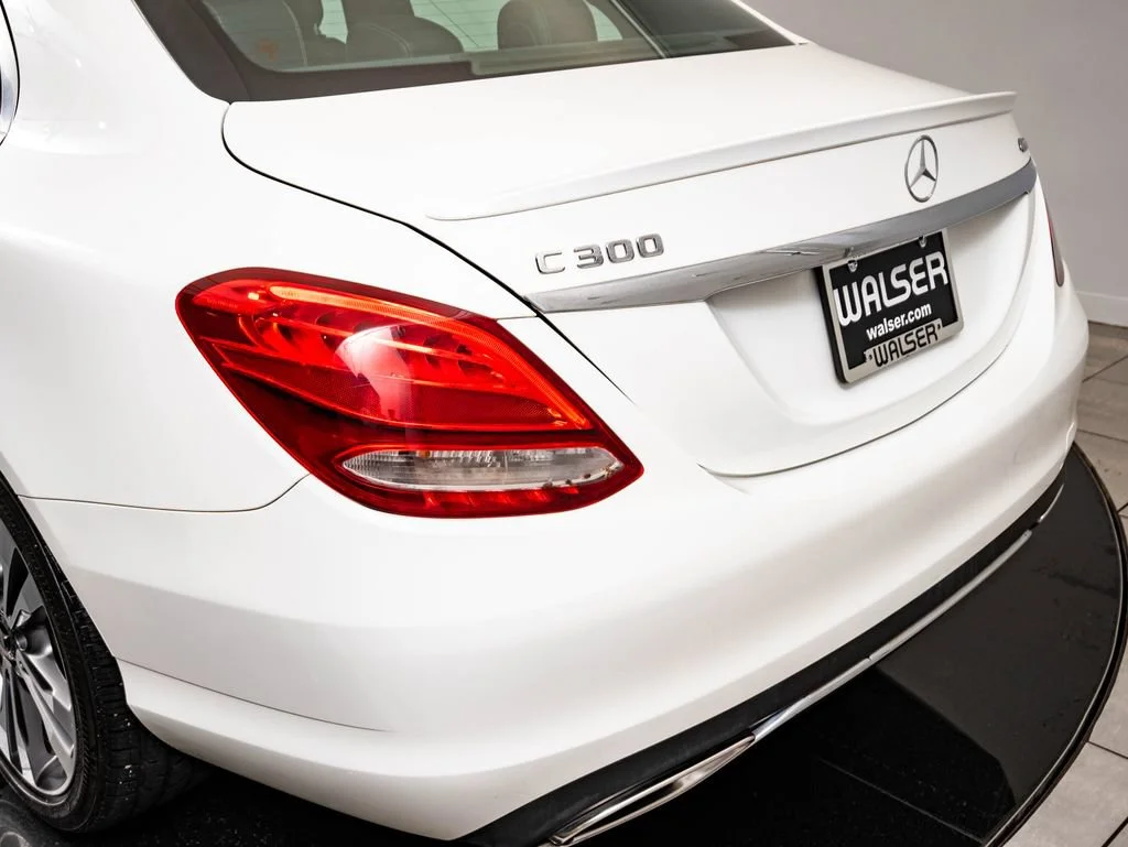 Used 2018 White Mercedes-Benz C 300 image 21