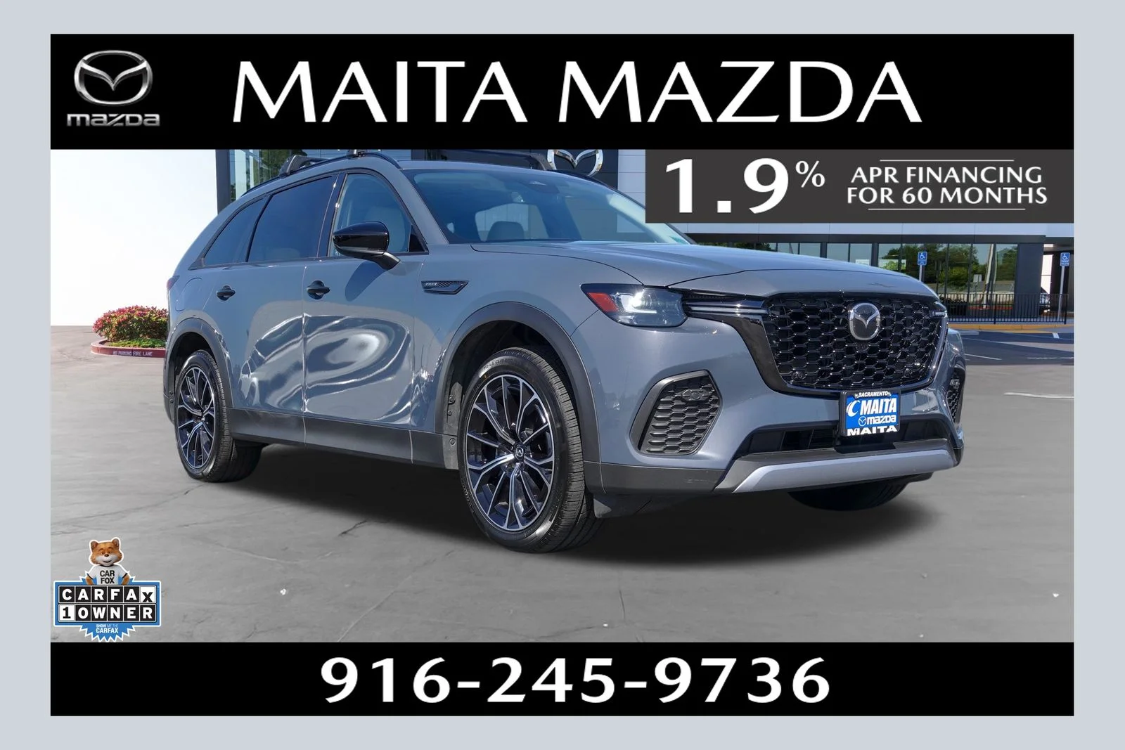 Certified Used 2025 Polymetal Gray Metallic Mazda Premium image 1