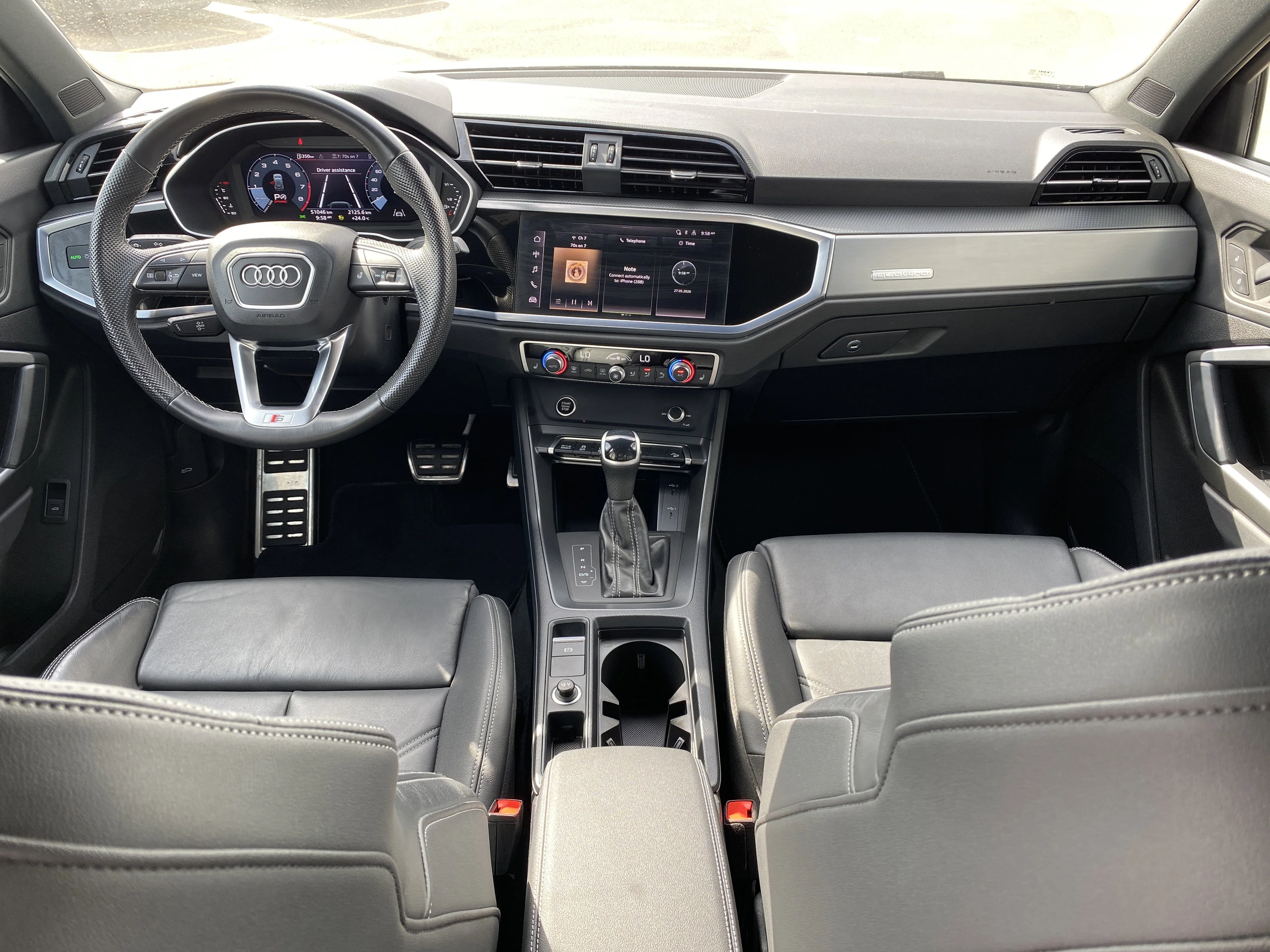 Certified Used 2024 Black Audi Progressiv 45 TFSI quattro * S-Line * DIGITAL DASH * PANORAMIC SUNROOF * image 10