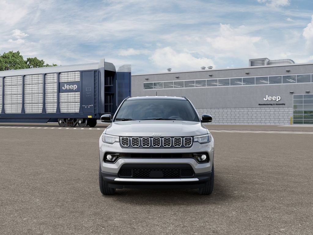 New 2026 Silver Zynith Metallic Clear-Coat Exterior Paint Jeep Limited image 6