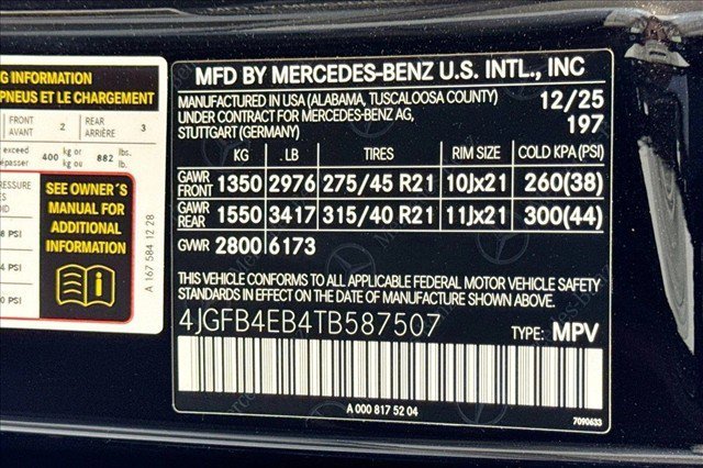 New 2026 Obsidian Black Metallic Mercedes-Benz GLE 350 image 60