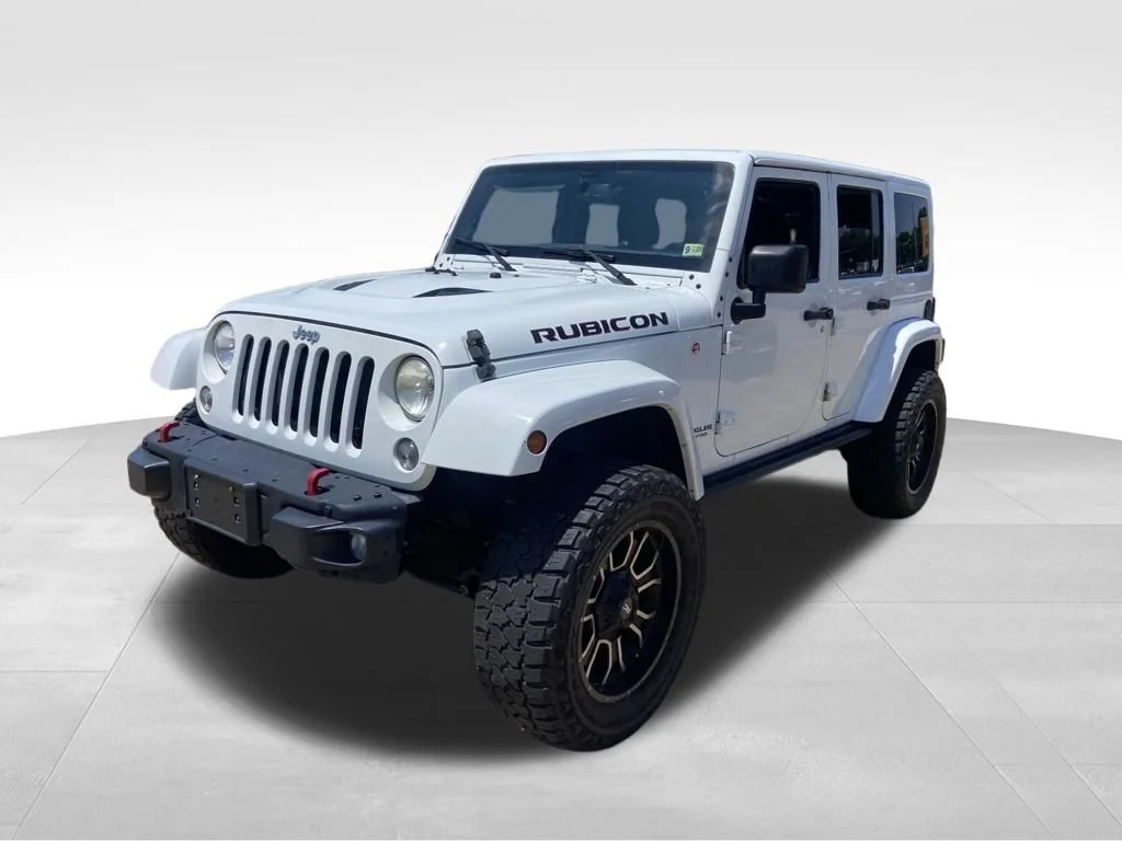 Used 2017 White Jeep Unlimited Rubicon image 2