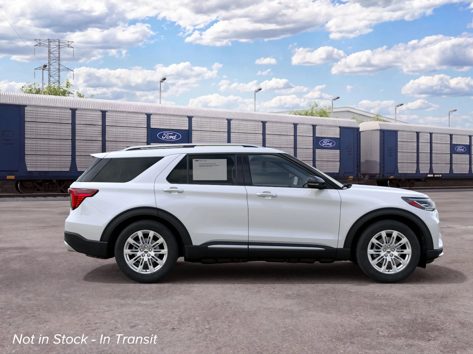 New 2027 Star White Metallic Tri-Coat Ford Platinum image 29