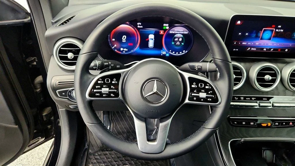 Used 2022 Black Mercedes-Benz GLC 300 SUV with 12.3