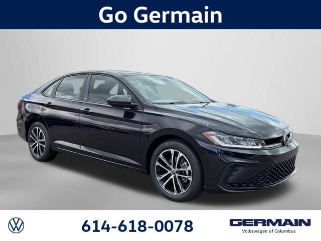 New 2026 Deep Black Pearl Volkswagen 1.5T Sport image 3