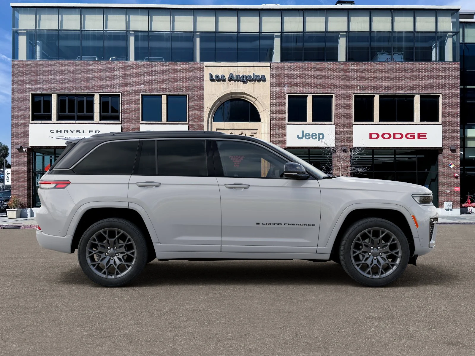 New 2026 Bright White Clear-Coat Exterior Paint Jeep Summit image 47