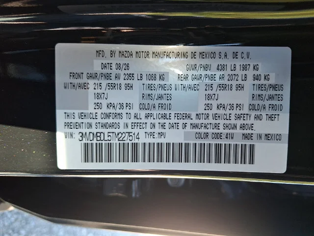 New 2026 Black Mazda 2.5 S Premium image 16