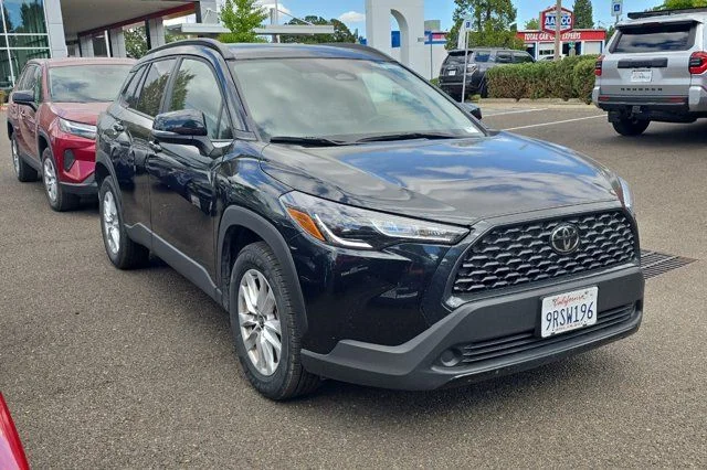 Certified Used 2025 Black Toyota LE image 2