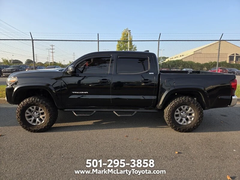 Used 2018 BLACK TOYOTA SR5 DOUBLE CAB 5