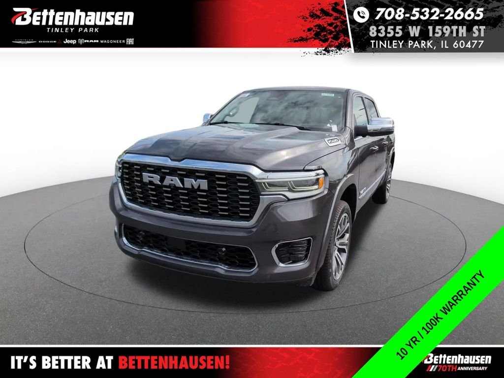 New 2026 Granite Crystal Metallic Clear-Coat Exterior Paint RAM Tungsten image 14