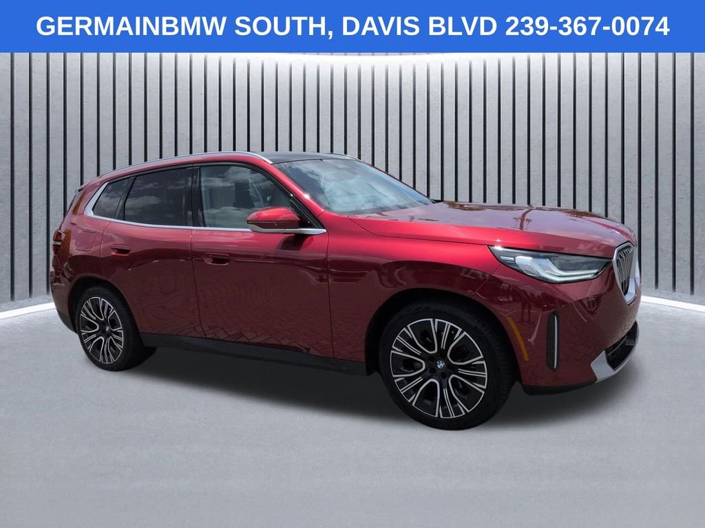 Certified Used 2025 Red Metallic BMW 30 xDrive image 3