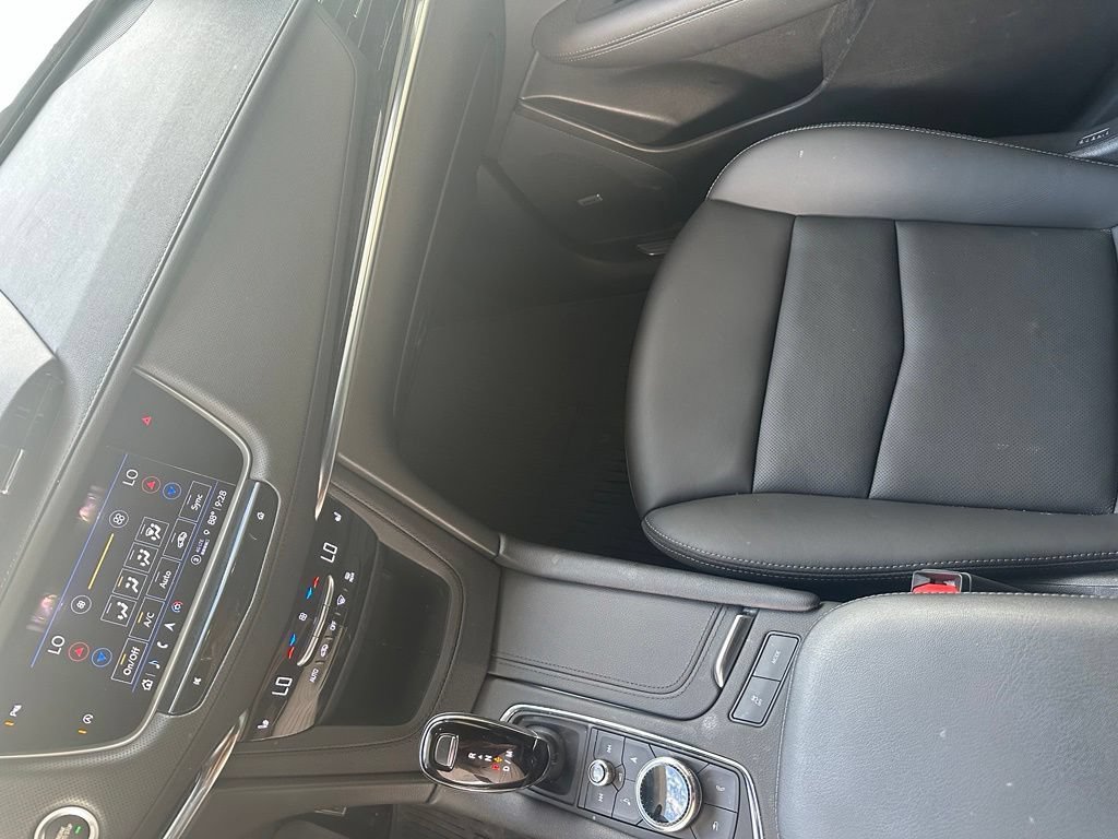 Used 2023 Crystal White Tricoat Cadillac Premium Luxury image 22