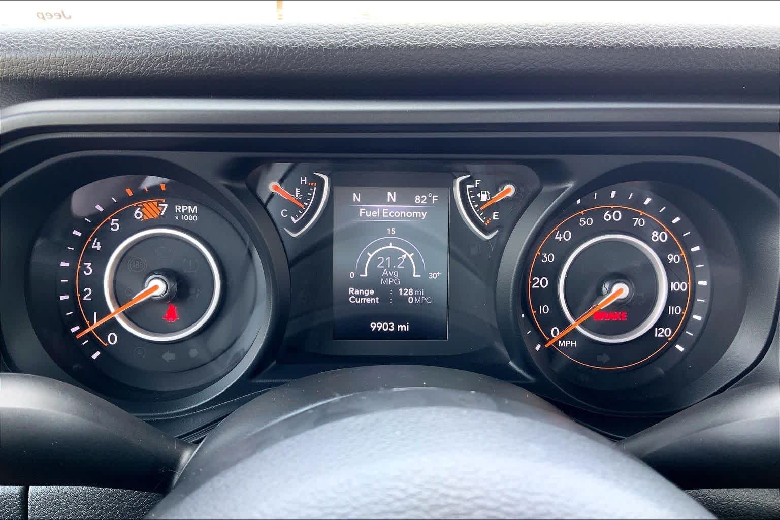Used 2024 Bright White Clearcoat Jeep Sport image 25