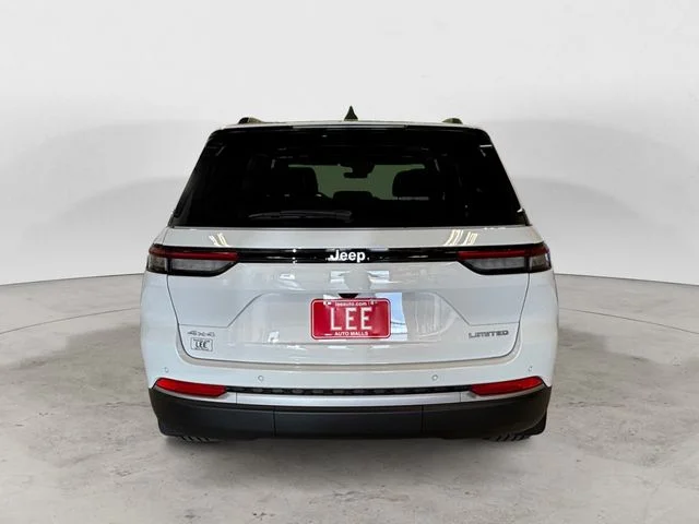 New 2026 Bright White Jeep Limited 4x4 image 5