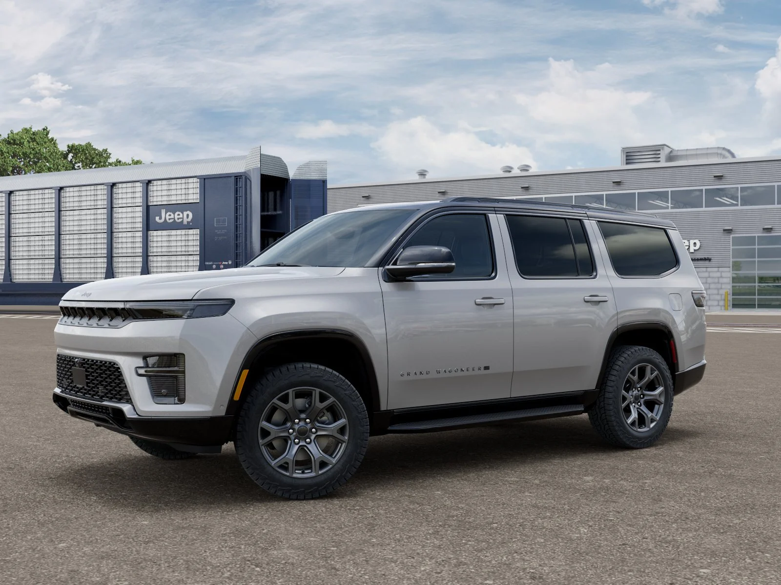 New 2026 Silver-Zynith Exterior Paint Jeep Upland image 1