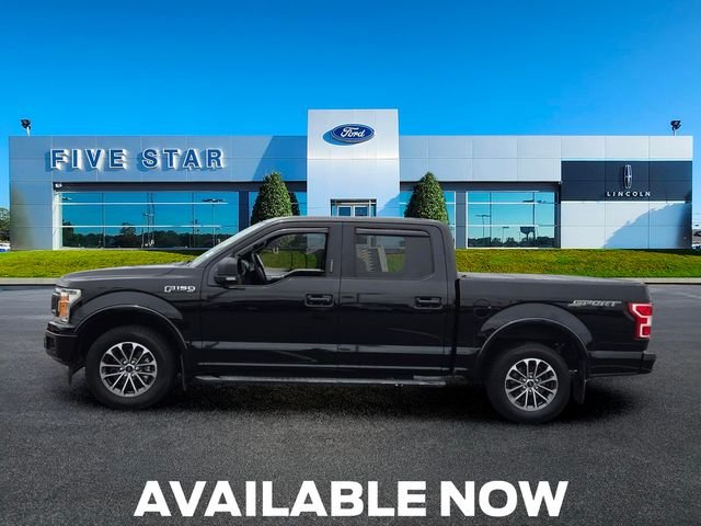Used 2018 Shadow Black Ford XLT image 4