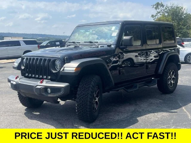 Certified Used 2023 Black Clearcoat Jeep Rubicon image 8