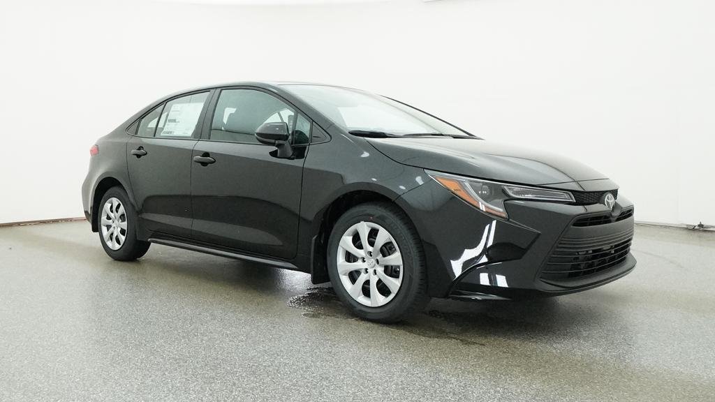 New 2026 Midnight Black Metallic Toyota LE image 9