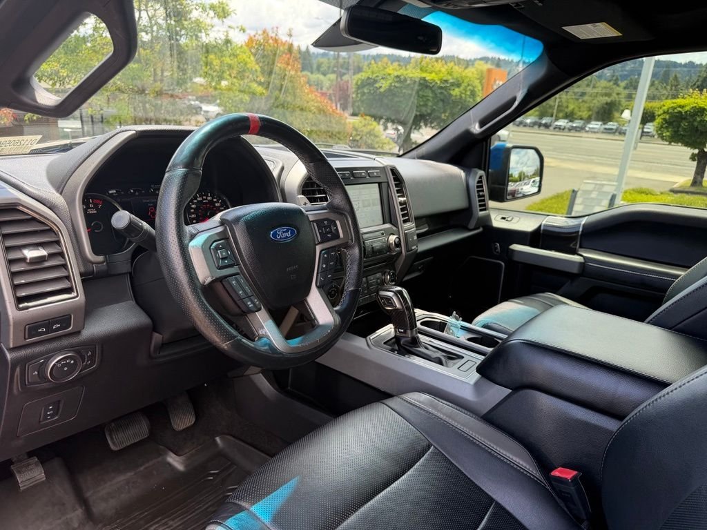 Used 2018 Lightning Blue Ford Raptor image 16