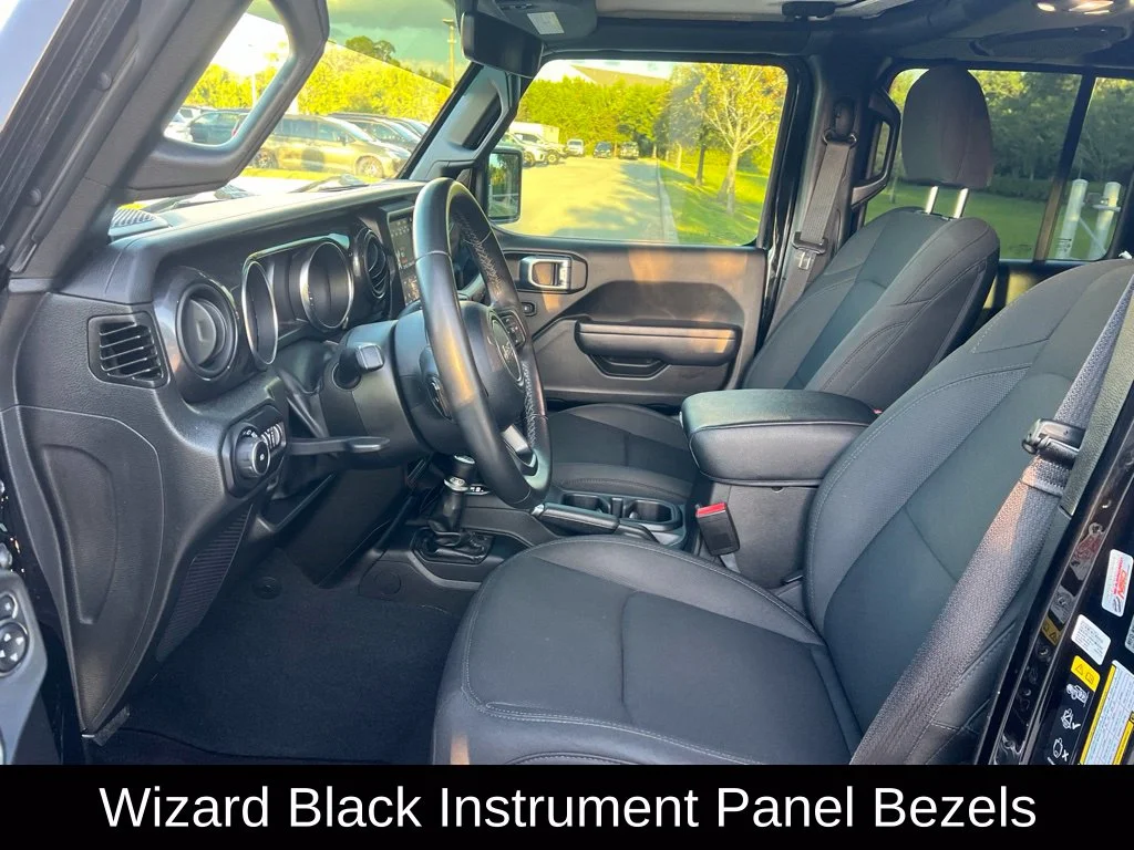 Certified Used 2022 Black Jeep Unlimited Sport Altitude image 39