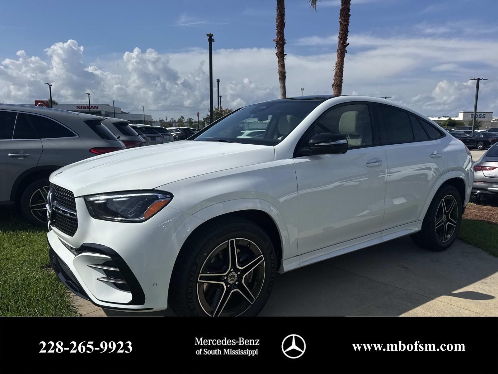 New 2026 White Mercedes-Benz GLE 450 Coupe image 1