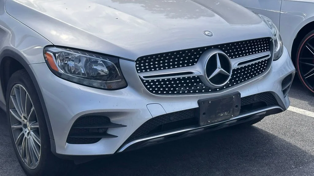 Used 2017 Iridium Silver Metallic Mercedes-Benz GLC 300 Coupe image 2