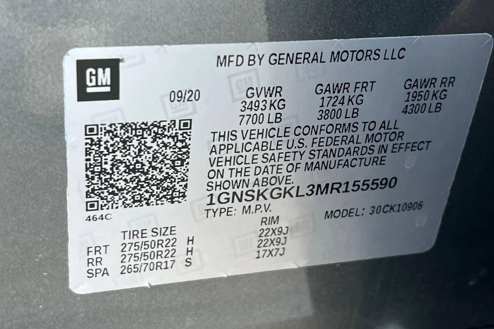 Used 2021 SATIN STEEL METALLIC Chevrolet High Country image 29