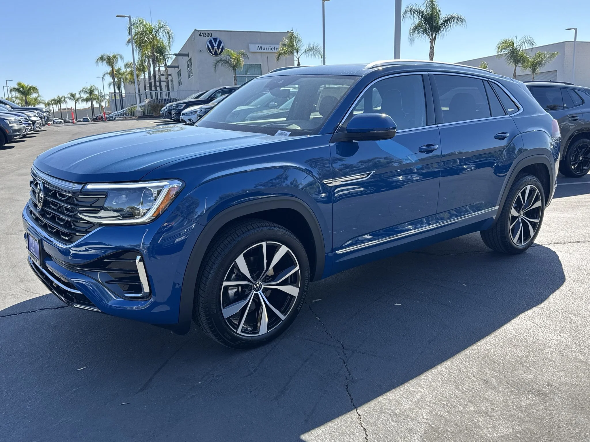 New 2026 Mountain Lake Blue Metallic Volkswagen 2.0T SEL Premium R-Line image 4