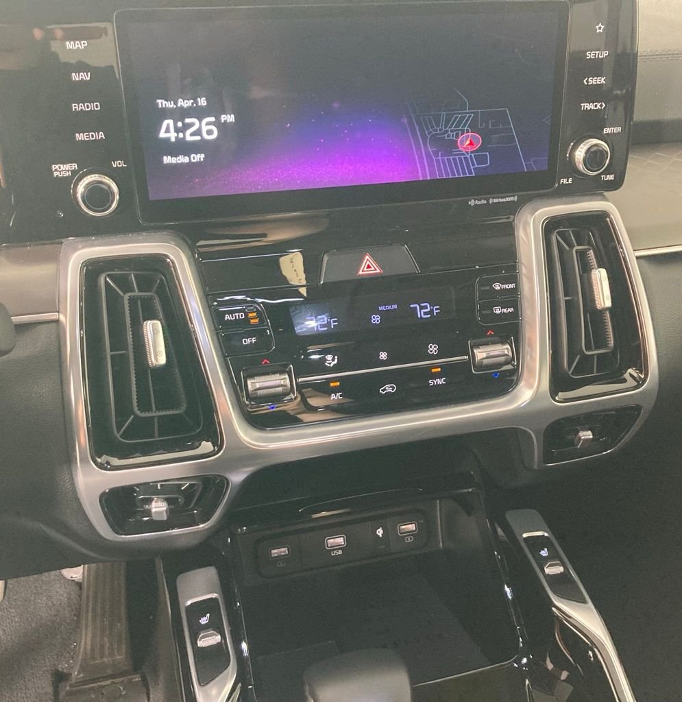 Used 2023 Kia Sorento SX with VIN 5XYRKDLFXPG197370 for sale in Elk River, Minnesota