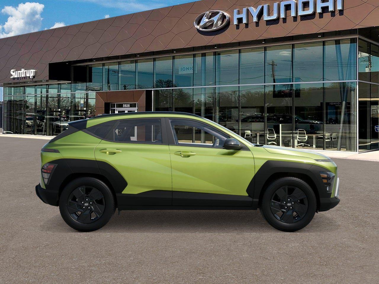 New 2027 Neoteric Yellow Hyundai SEL Sport AWD image 7