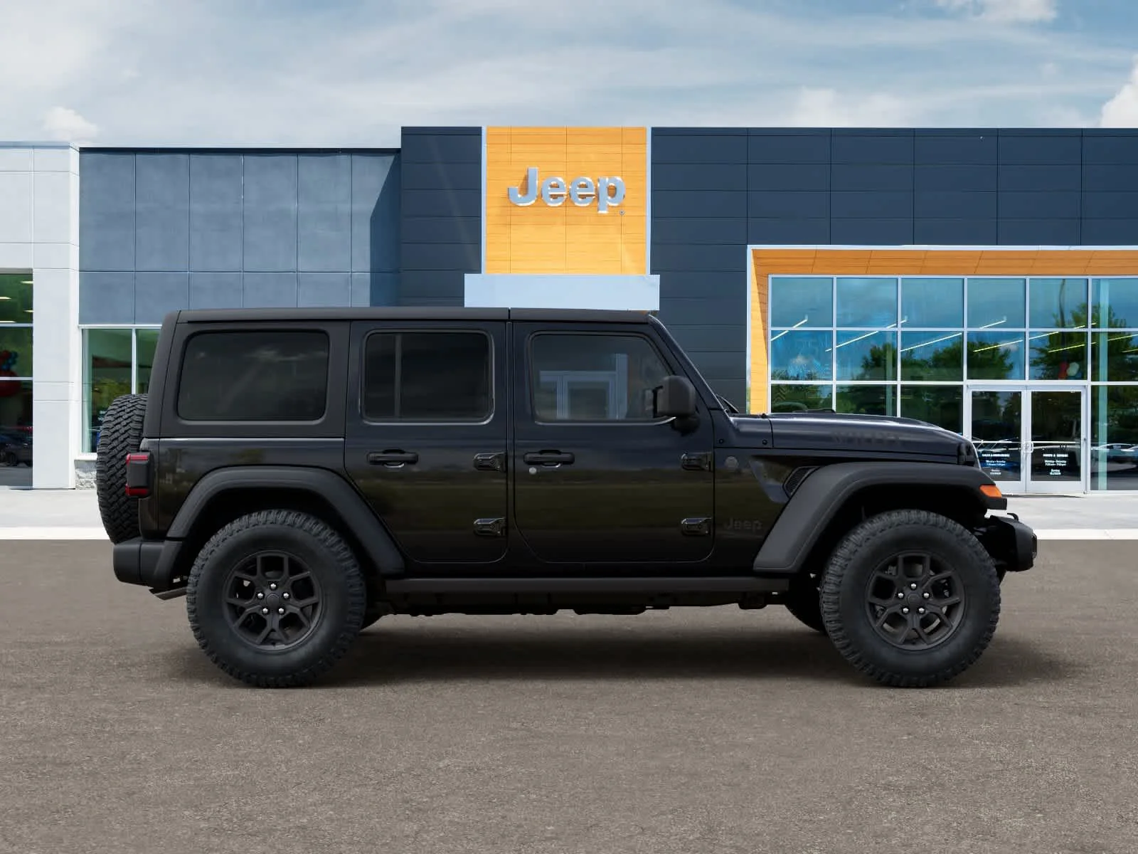 New 2026 Black Clear-Coat Exterior Paint Jeep Willys image 21