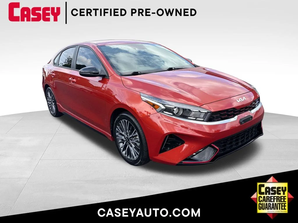 Certified Used 2023 Red Kia GT-Line image 1