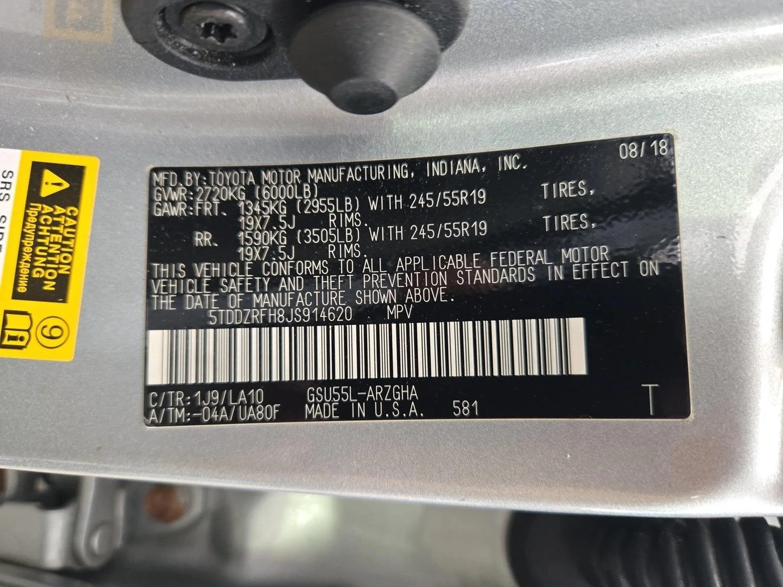 Used 2018 Celestial Silver Metallic Toyota Limited image 15