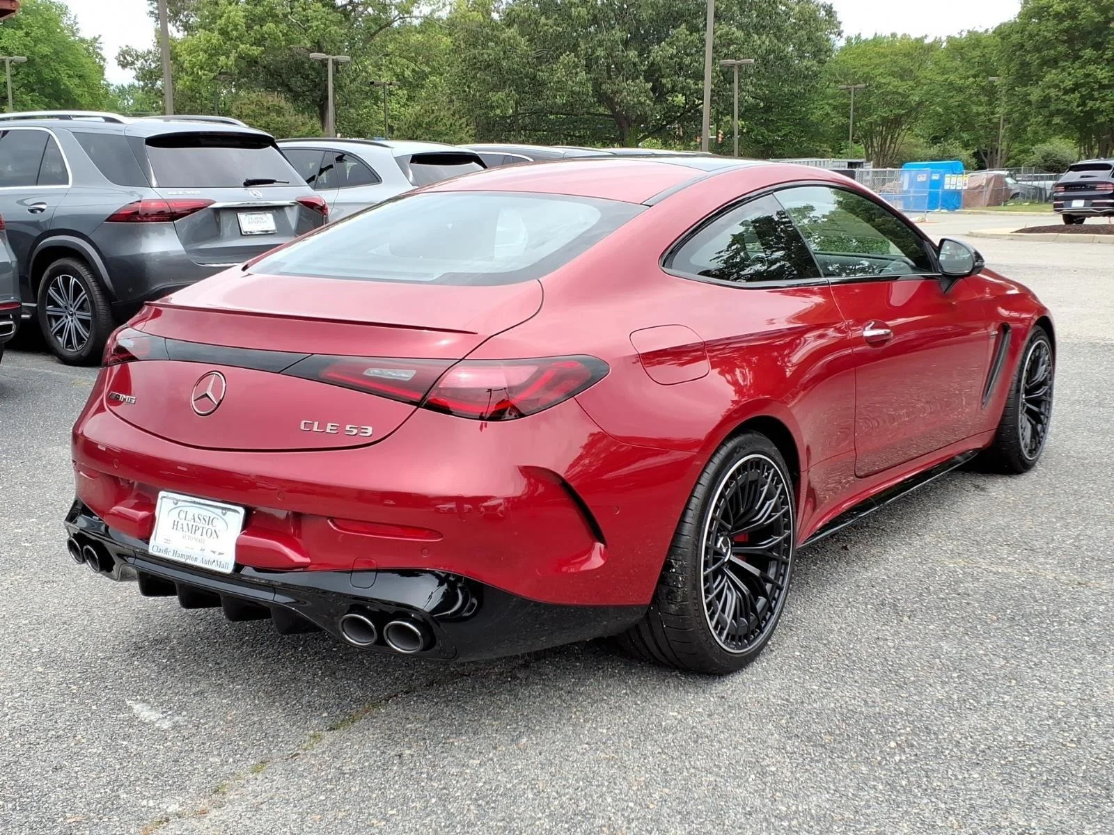 New 2026 MANUFAKTUR Patagonia Red Metallic Mercedes-Benz AMG® CLE 53 image 6