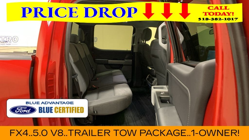 Certified Used 2021 Red Metallic Ford XLT image 15