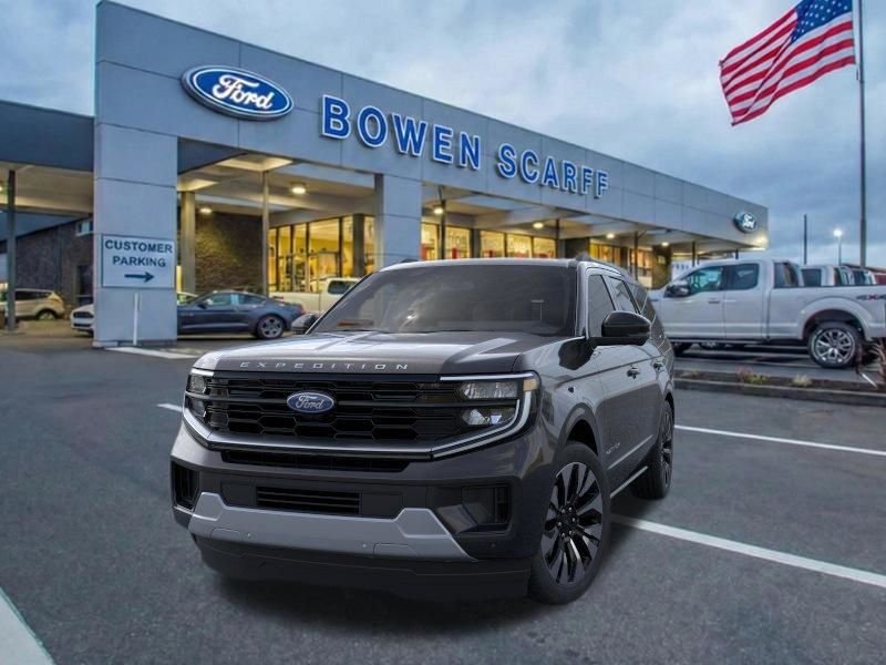 New 2026 Agate Black Metallic Ford Platinum image 2