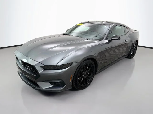 Used 2025 Gray Metallic Ford EcoBoost Premium image 3