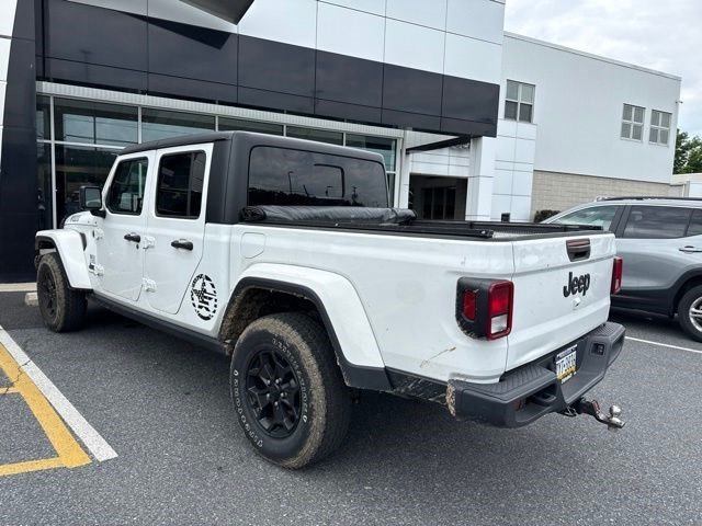 Used 2022 Bright White Clearcoat Jeep Willys image 6