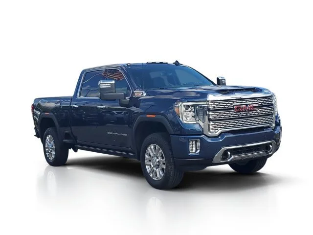 Used 2023 PACIFIC BLUE METALLIC GMC Denali image 1