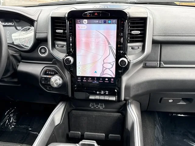 Used 2025 Diamond Black Crystal Pearlcoat Ram Laramie image 10