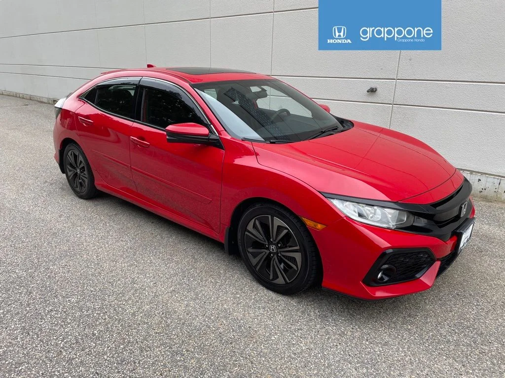 Certified Used 2017 Red Honda EX image 1