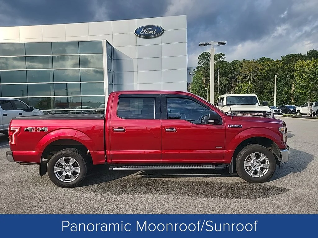 Used 2016 Ruby Red Metallic Tinted Clearcoat Ford XLT image 2