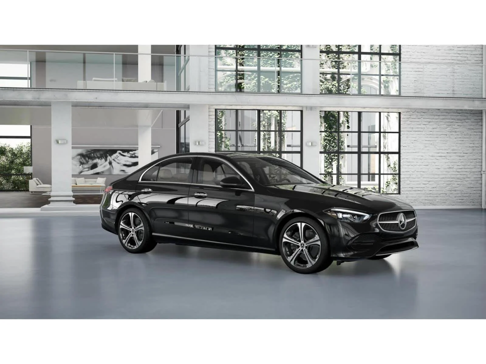 Used 2022 Obsidian Black Metallic Mercedes-Benz C 300 image 11