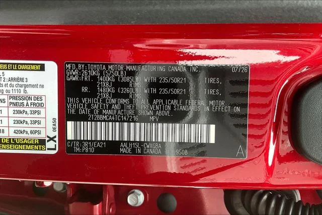 New 2026 Red Lexus 350h image 13