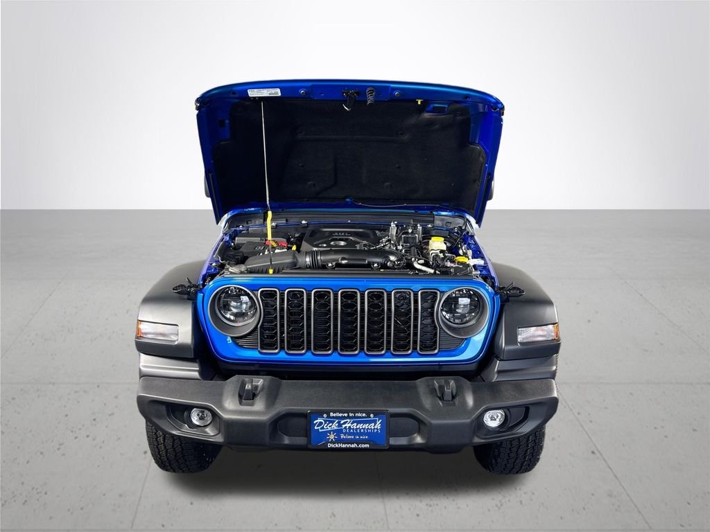 New 2026 Hydro Blue Pearl-Coat Exterior Paint Jeep Sport S image 20