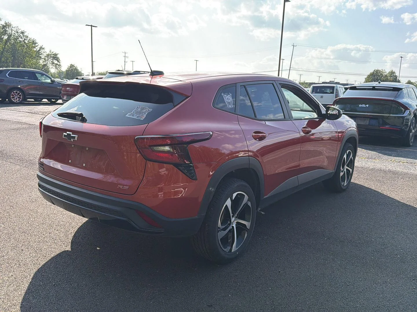 Used 2024 Cayenne Orange Metallic Chevrolet 1RS image 8